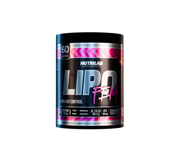Quemador de grasa LIPO FEM - X240 COMPRIMIDOS - Nutrilab