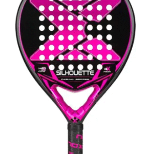 Paleta Padel Nox Silhouette Rosa Y Negro 3k