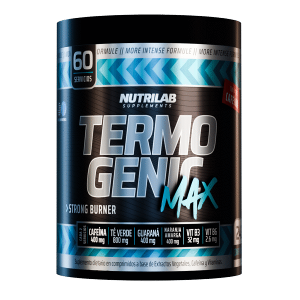 Quemador de grasa TERMOGENIC MAX - X240 COMPRIMIDOS